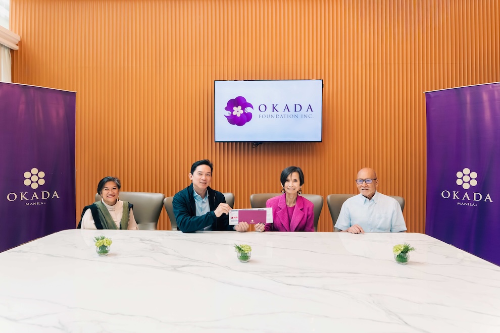 Okada 基金会捐赠仪式