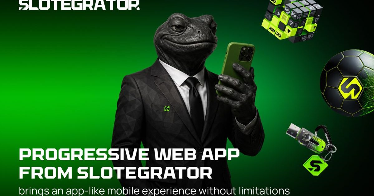 Slotegrator渐进式网页应用PWA功能示意图