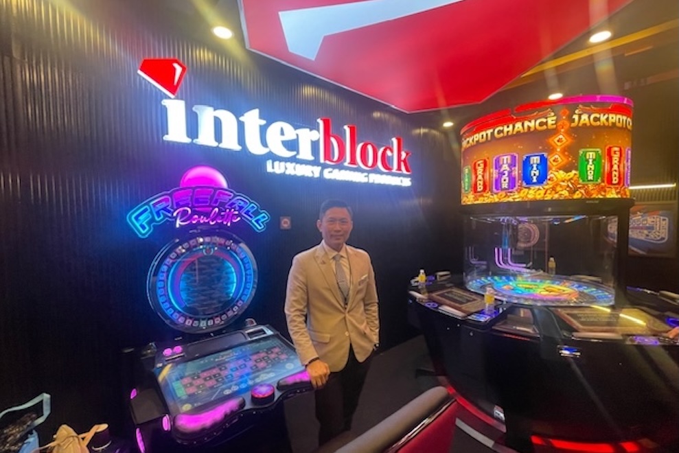 Interblock 亚太销售副总裁 Vincent Tang