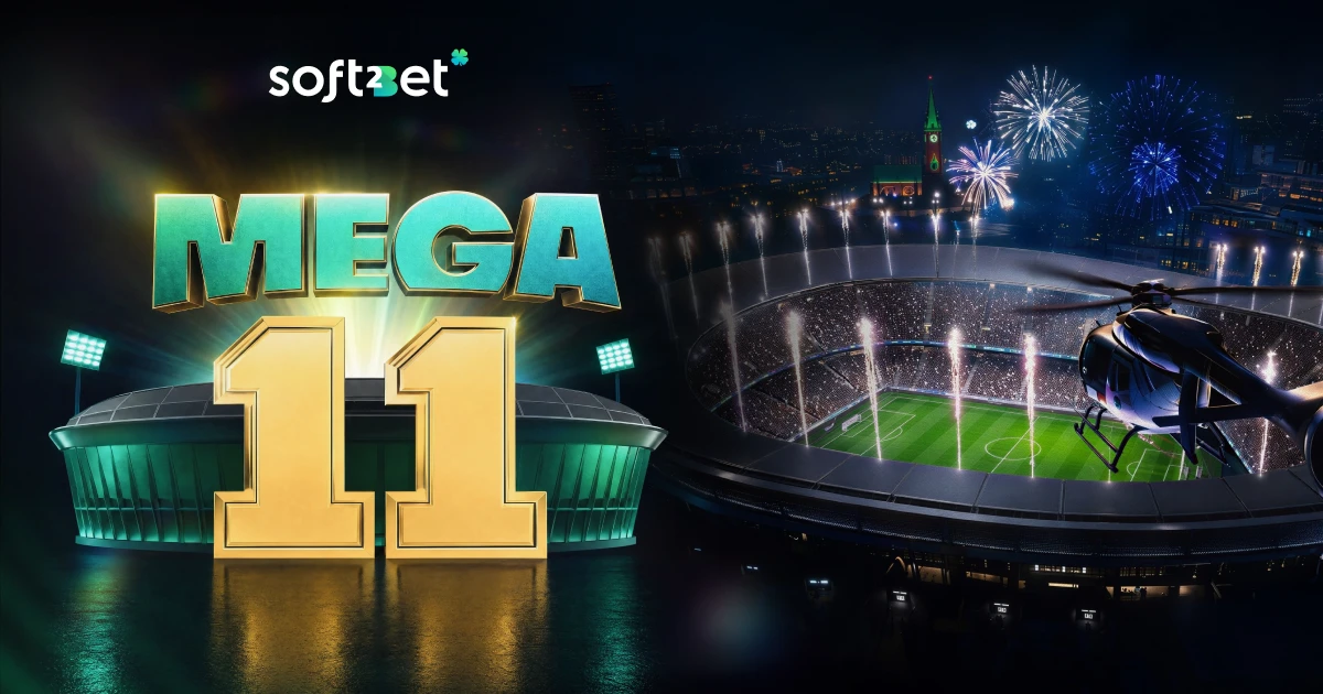 Soft2Bet MEGA11足球经理游戏化体育博彩产品宣传图